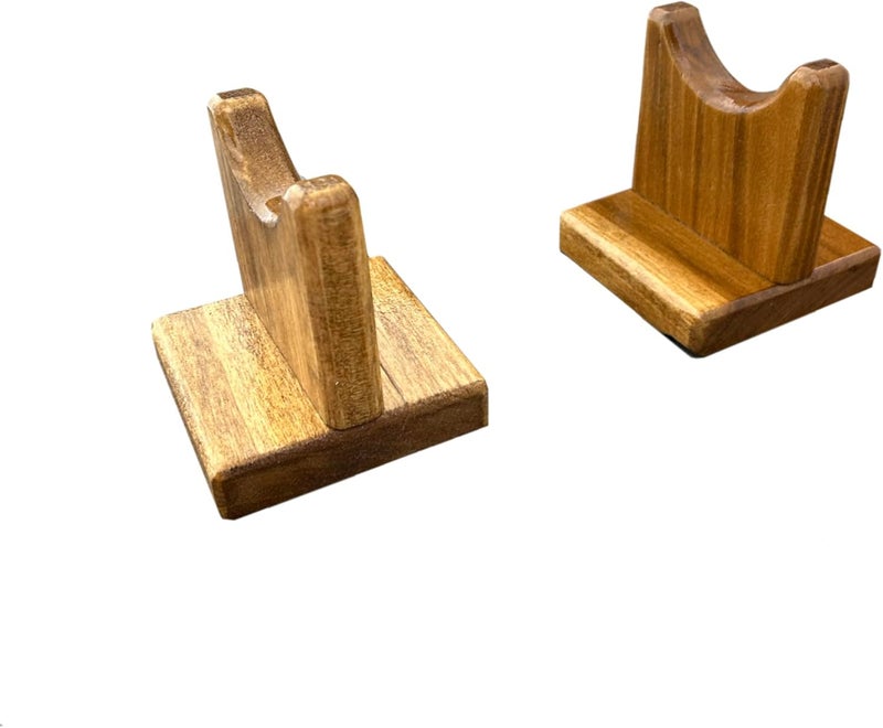 KR Ideas Standard Didgeridoo Stand (Made in the USA) (Maple stain) - Image 2
